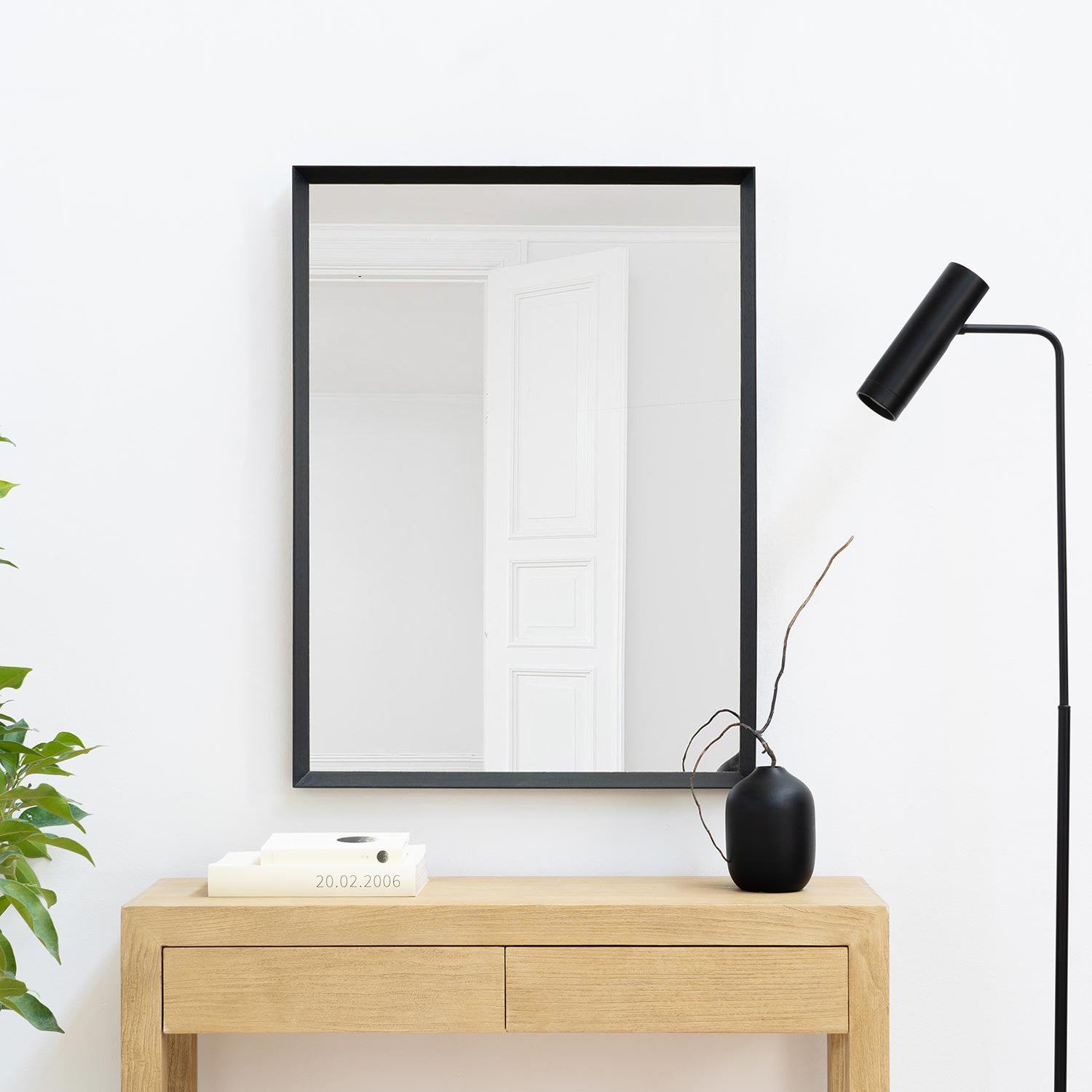 Alan Espejo negro decorativo vestidor