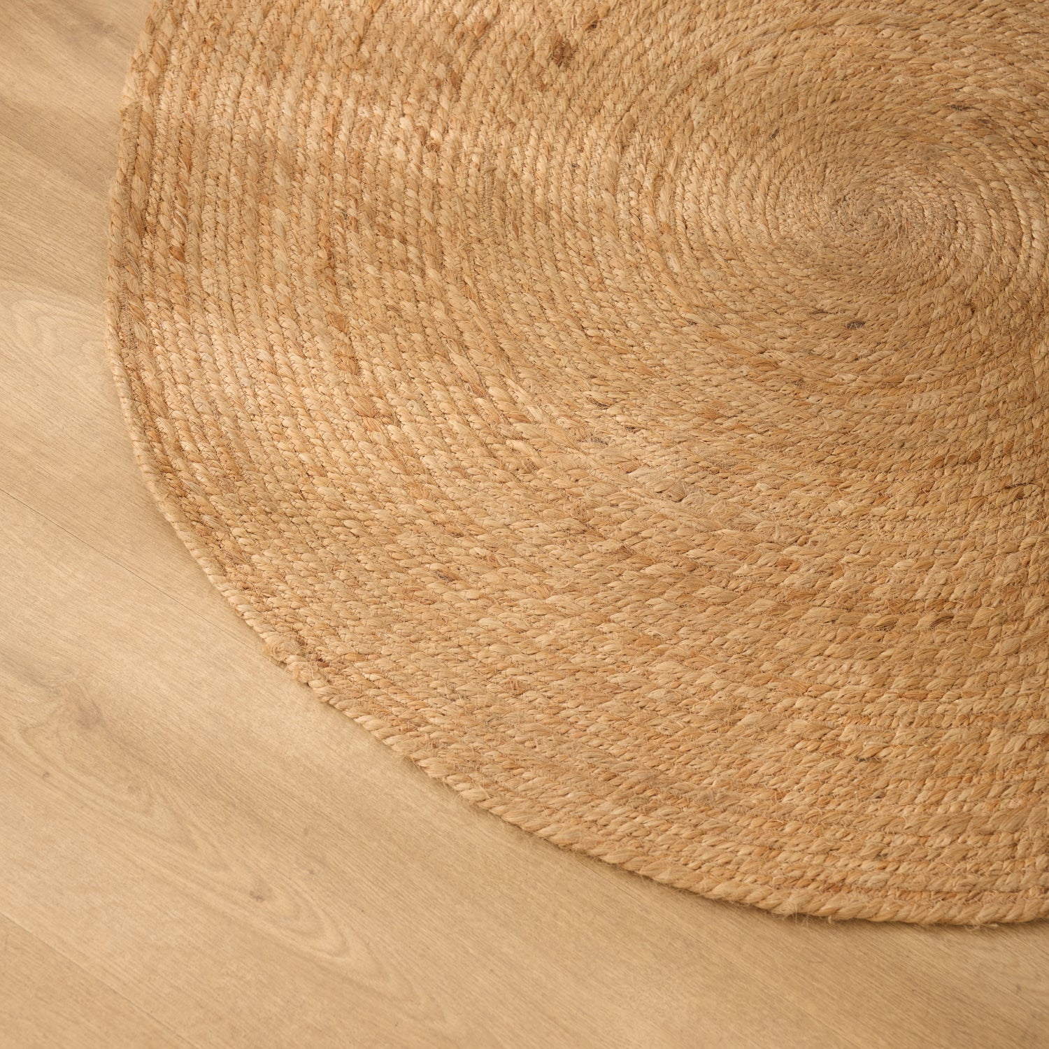 Round bedside rug Rami