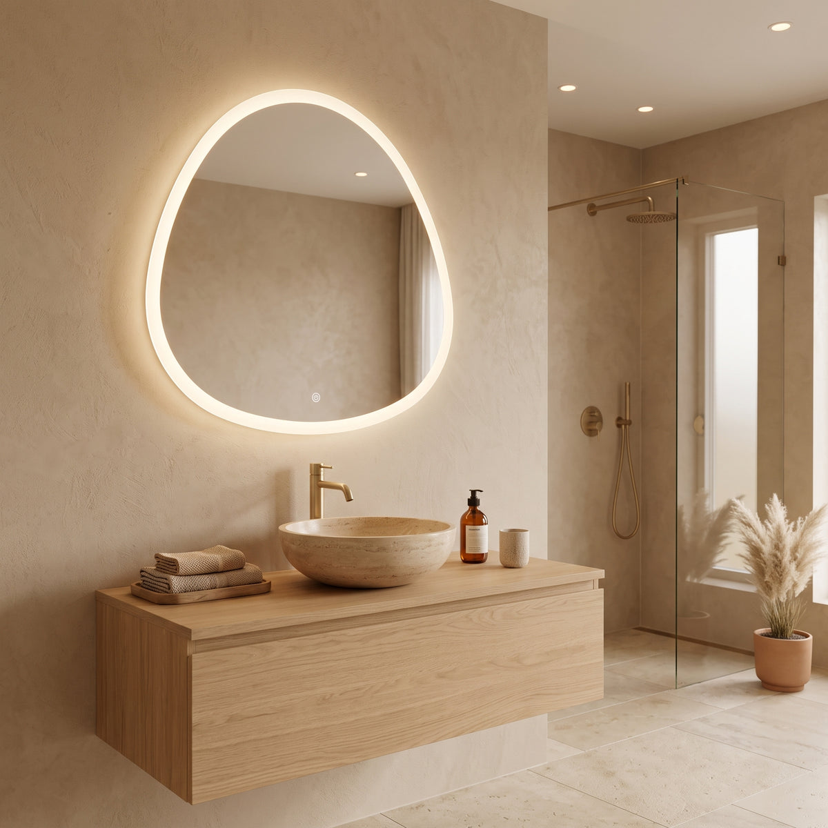 Espejo LED Saha