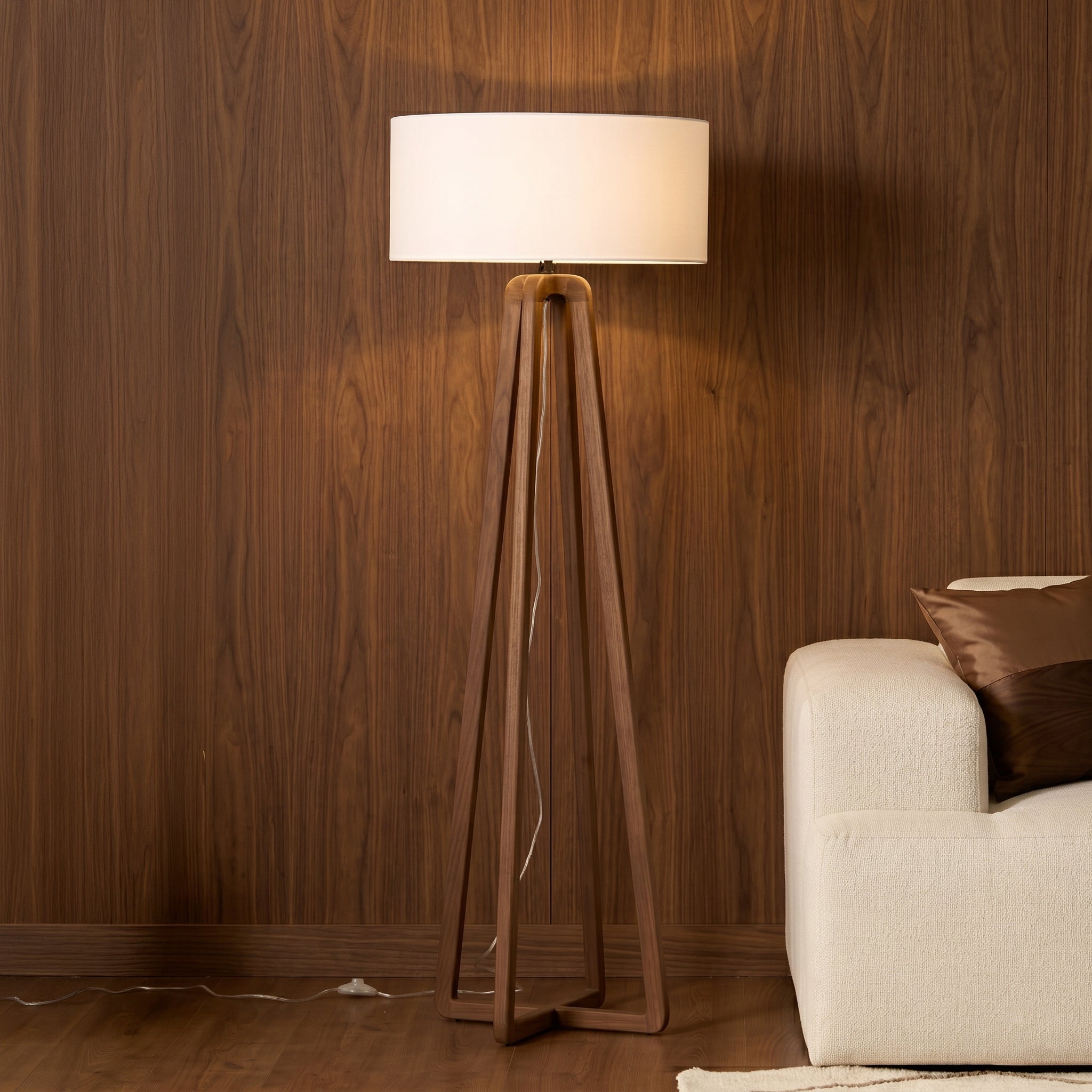 Boyd Mocca floor lamp