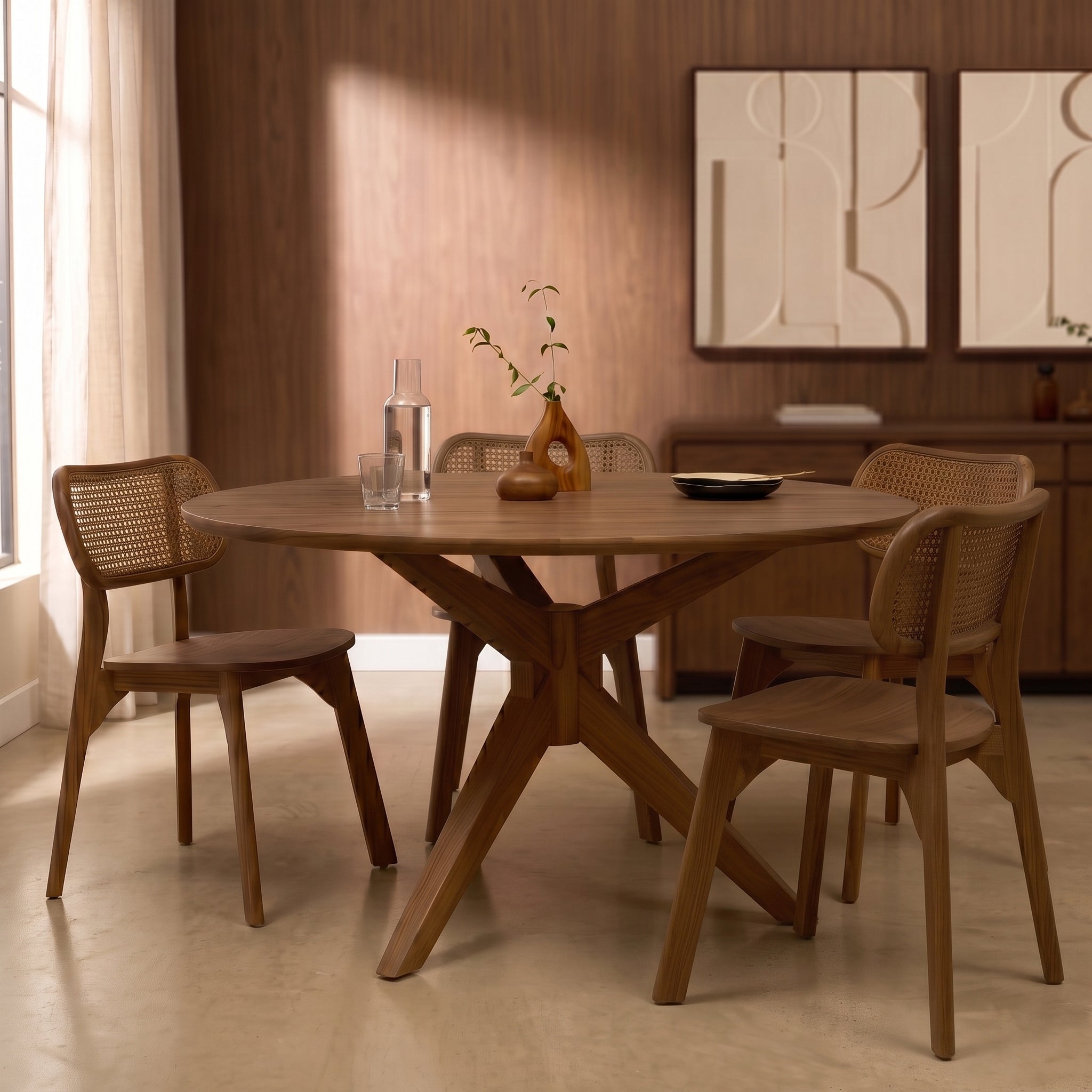 Skan Wood Mocca Table