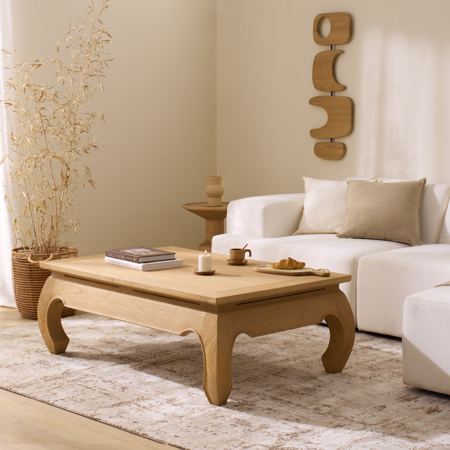 Mesa de centro elevable Curve