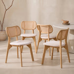 Pack 4 Dari chairs