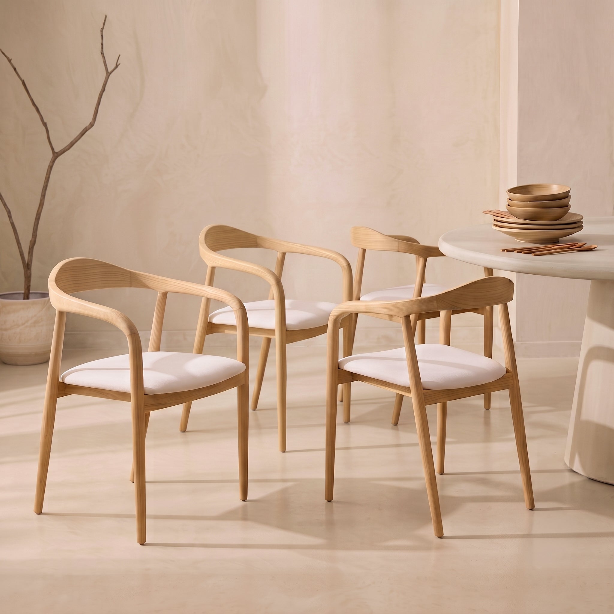 Pack 4 Mode chairs