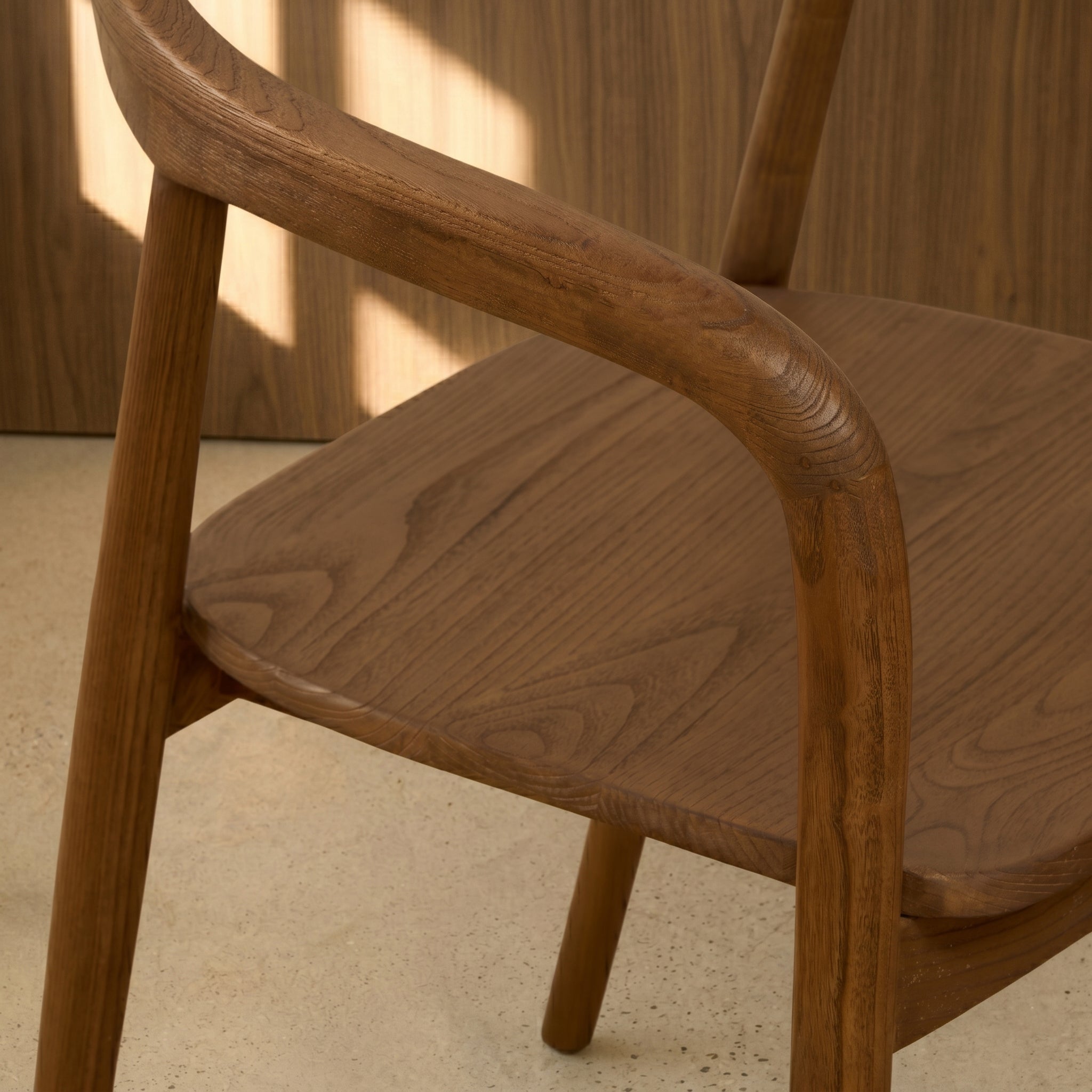 Pack 6 stühle Mode Wood Mocca