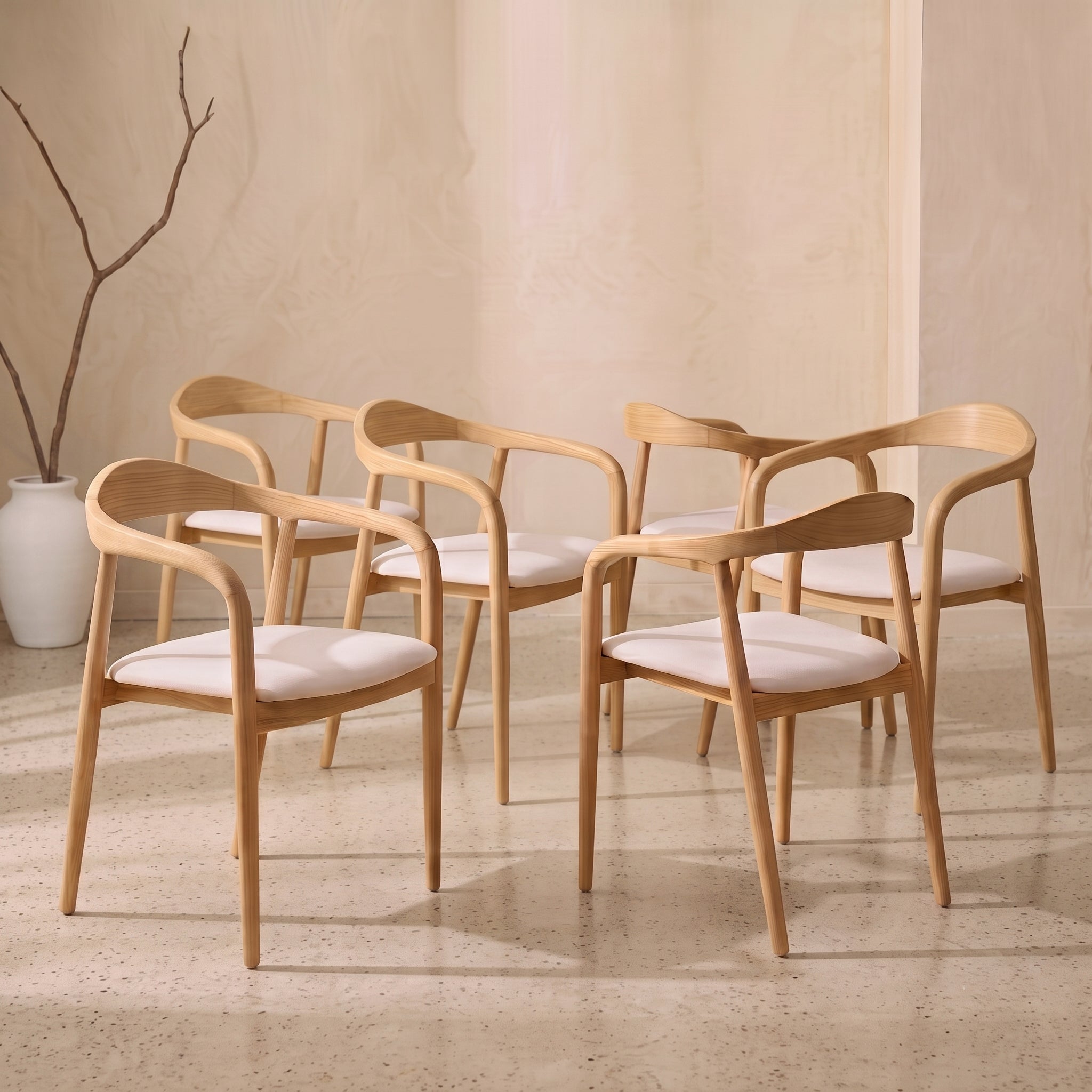 Pack 6 Mode chairs