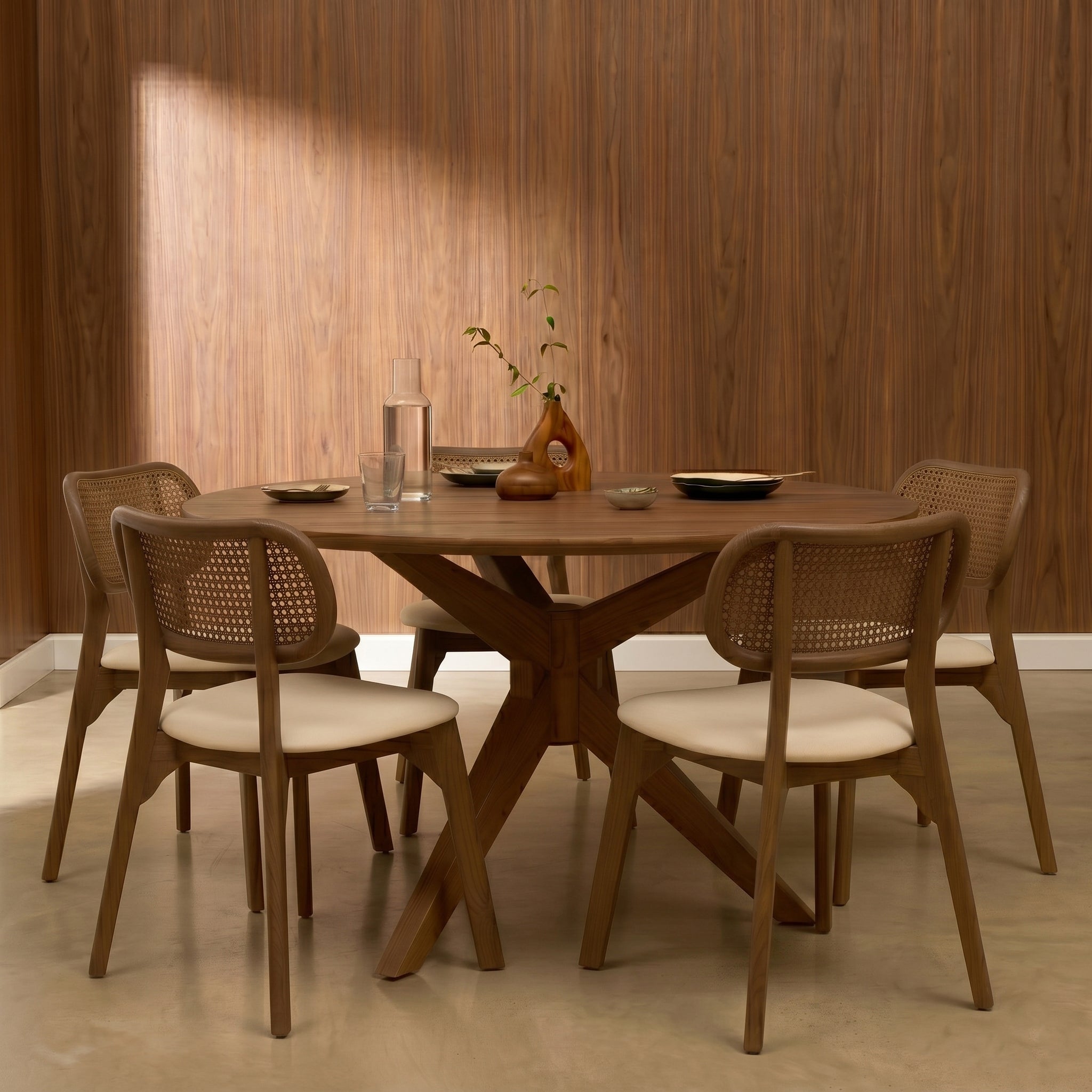 Pack comedor Skan Wood - Dari Mocca