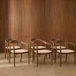 Pack 6 Mode Mocca chairs