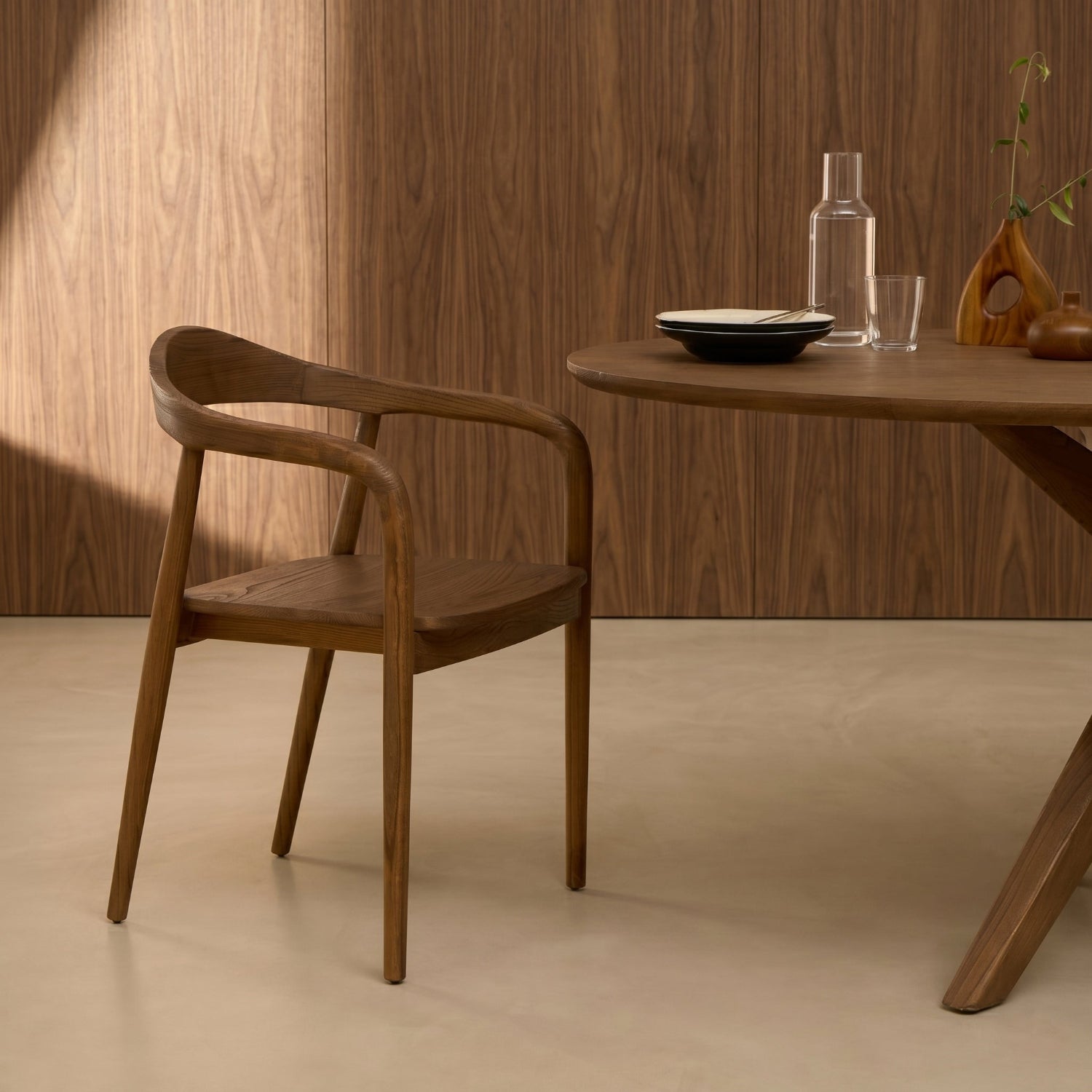 Mode Wood Mocca Chair