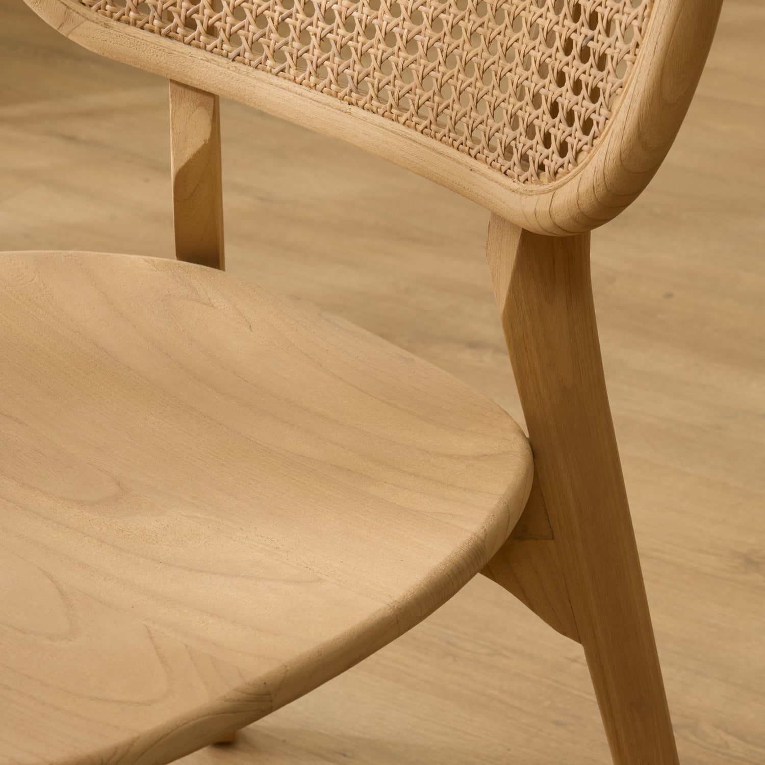 Pack 4 chaises Dari Wood