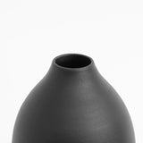 Tune Jarrón negro cerámica 
