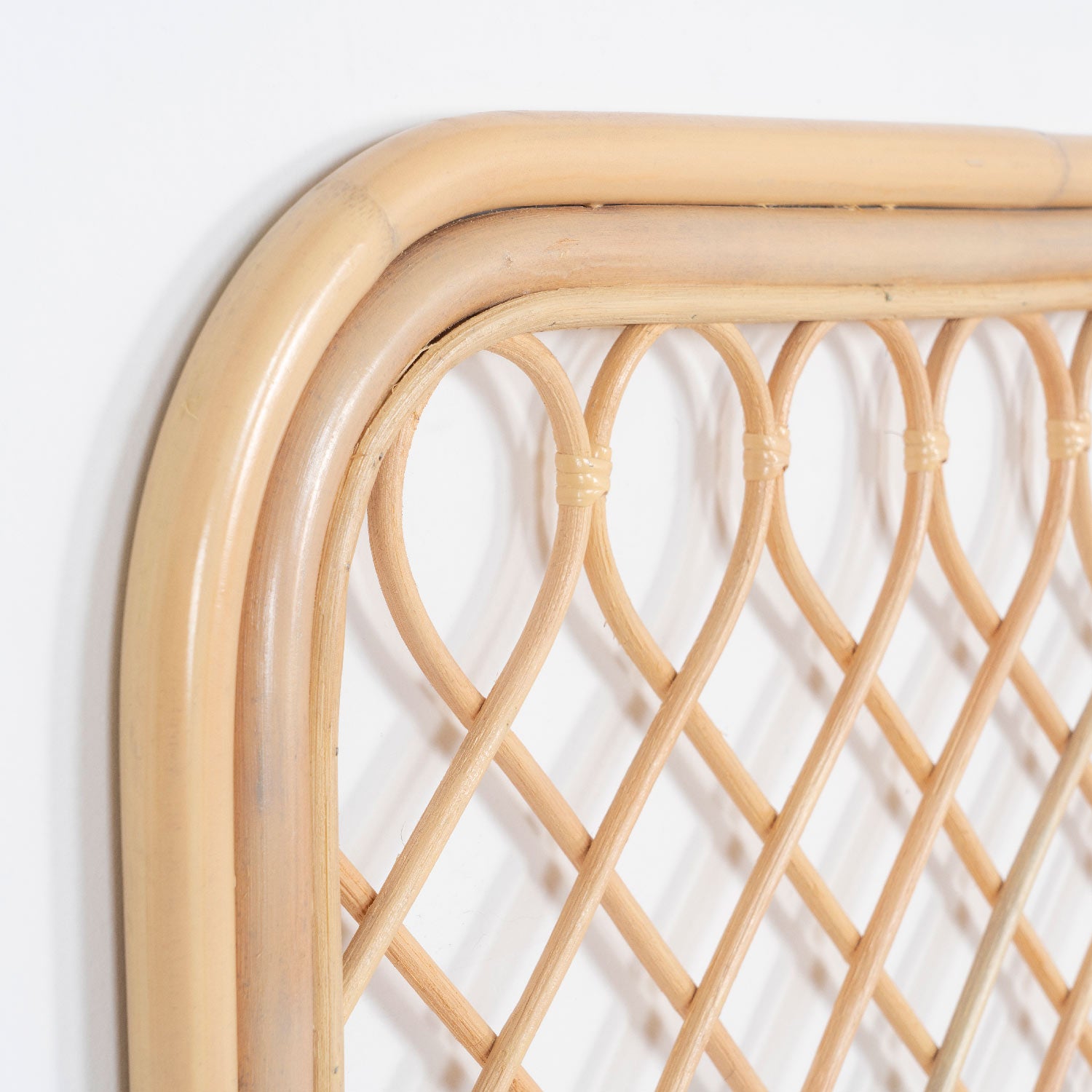 Bage Cabecero de cama de rattan 190cm