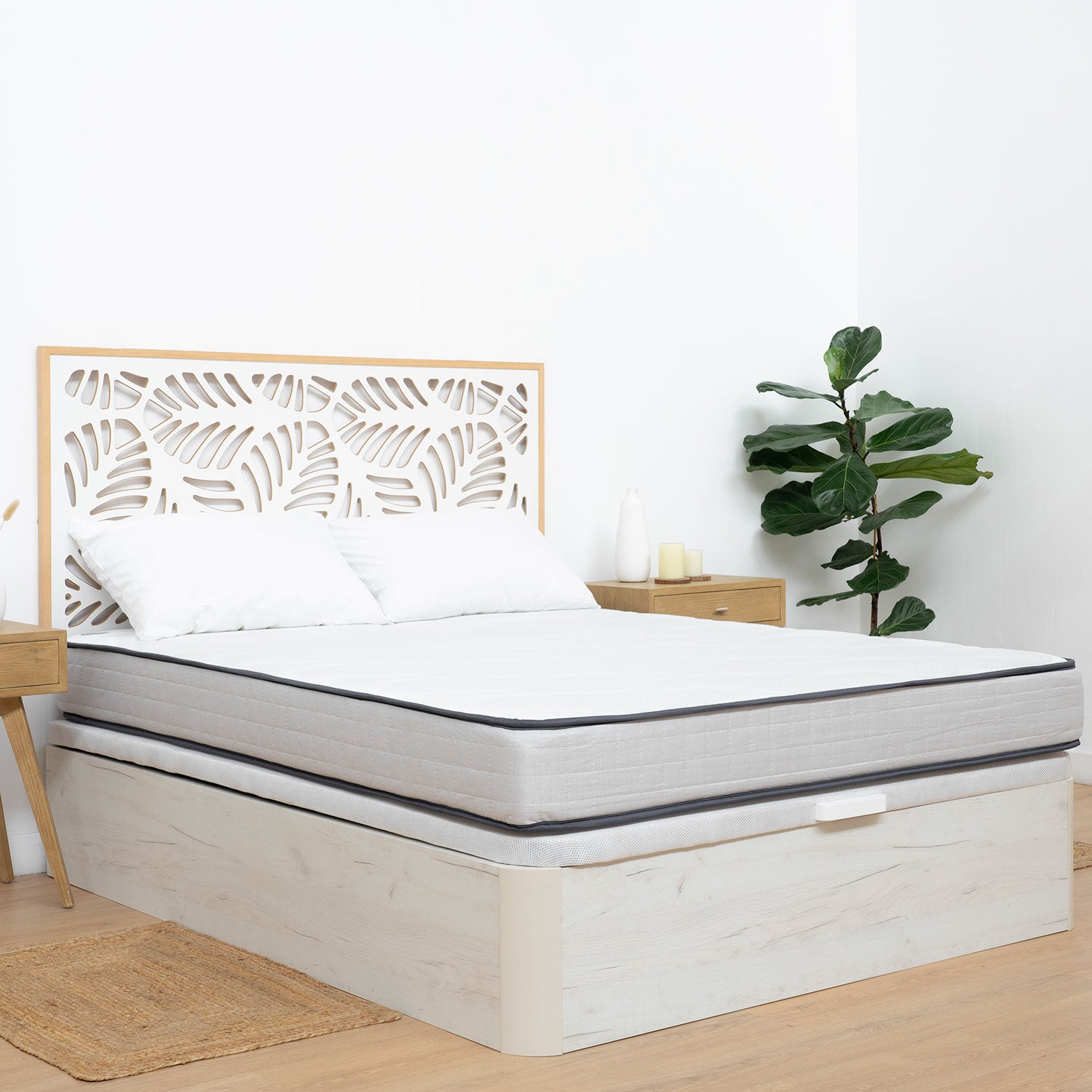 Dyser colchón viscoelástico HR firme cómodo y uniforme