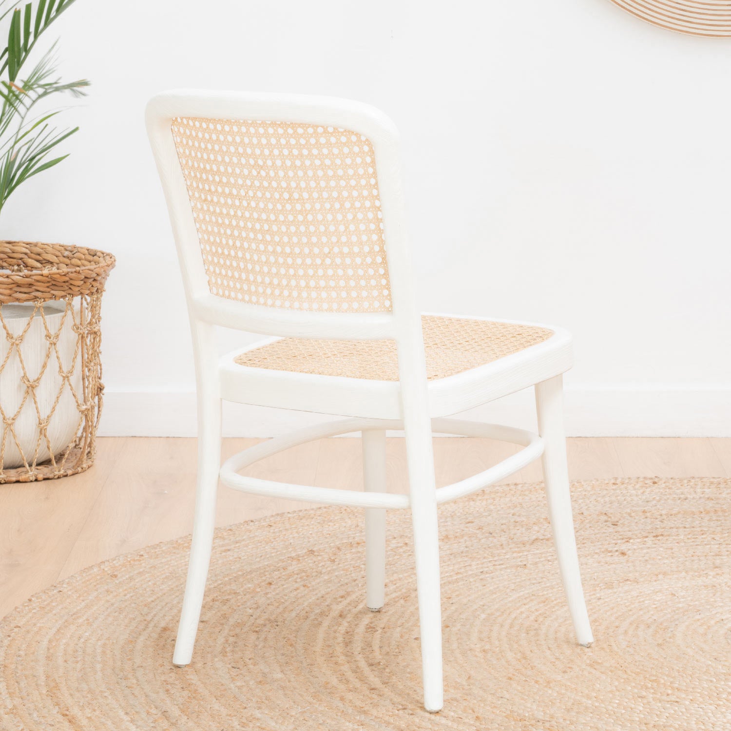 Pack 4 chaises Gamla blanches