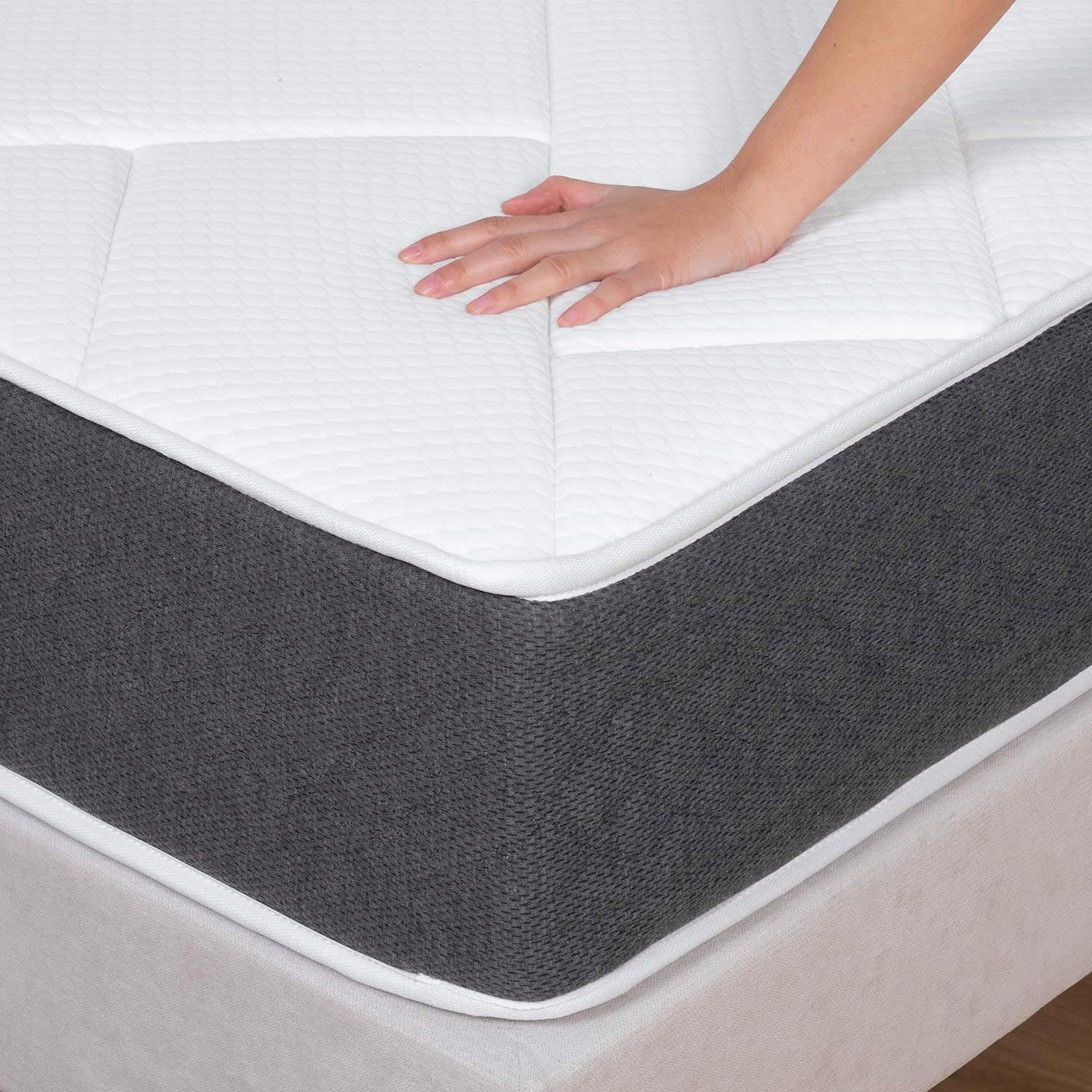 Kaler colchón muelle ensacado firme cómodo y uniforme