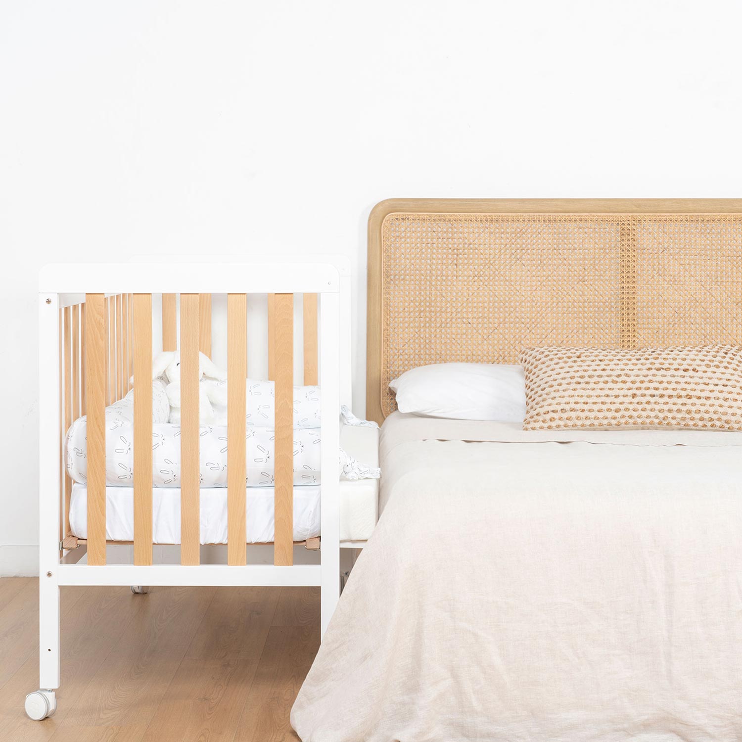 Kit Colecho Universal Cuna | Anclajes cuna colecho de 6 metros para  proteger al bebe | Correa Ajustable para juntar cama y cuna del bebé