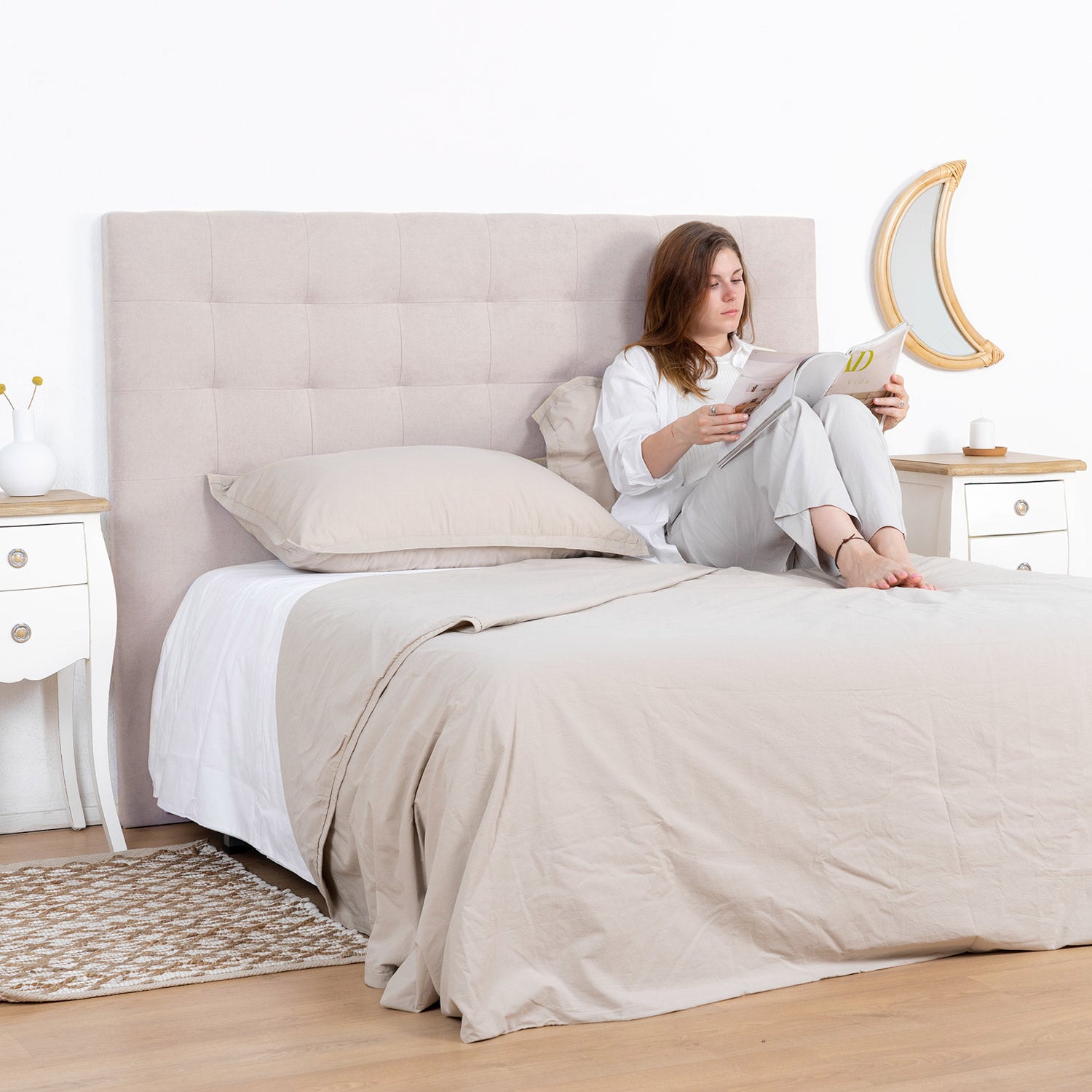 MolyCabecerotapizadodecama