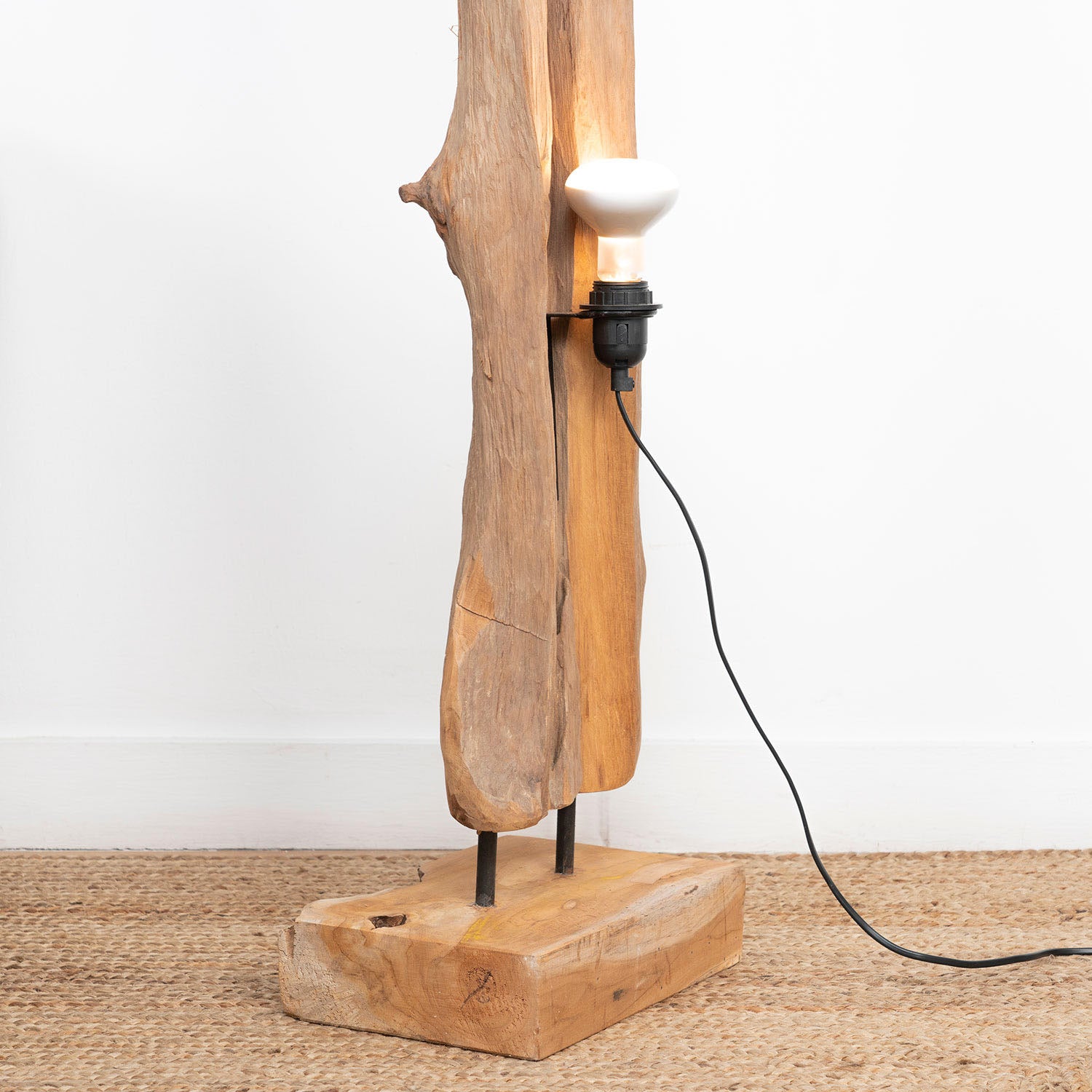 Organic M Lámpara de pie madera