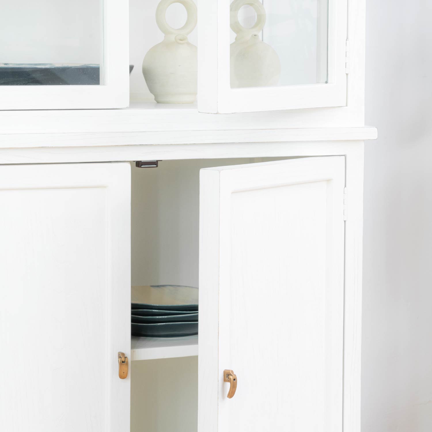 Vitrine Quebec blanche