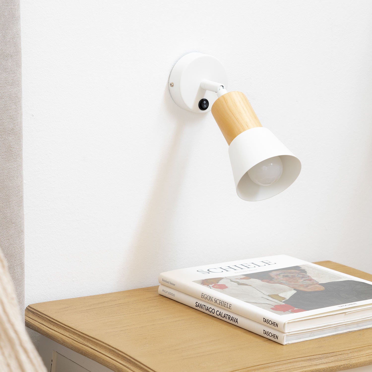 Tebo aplique de pared