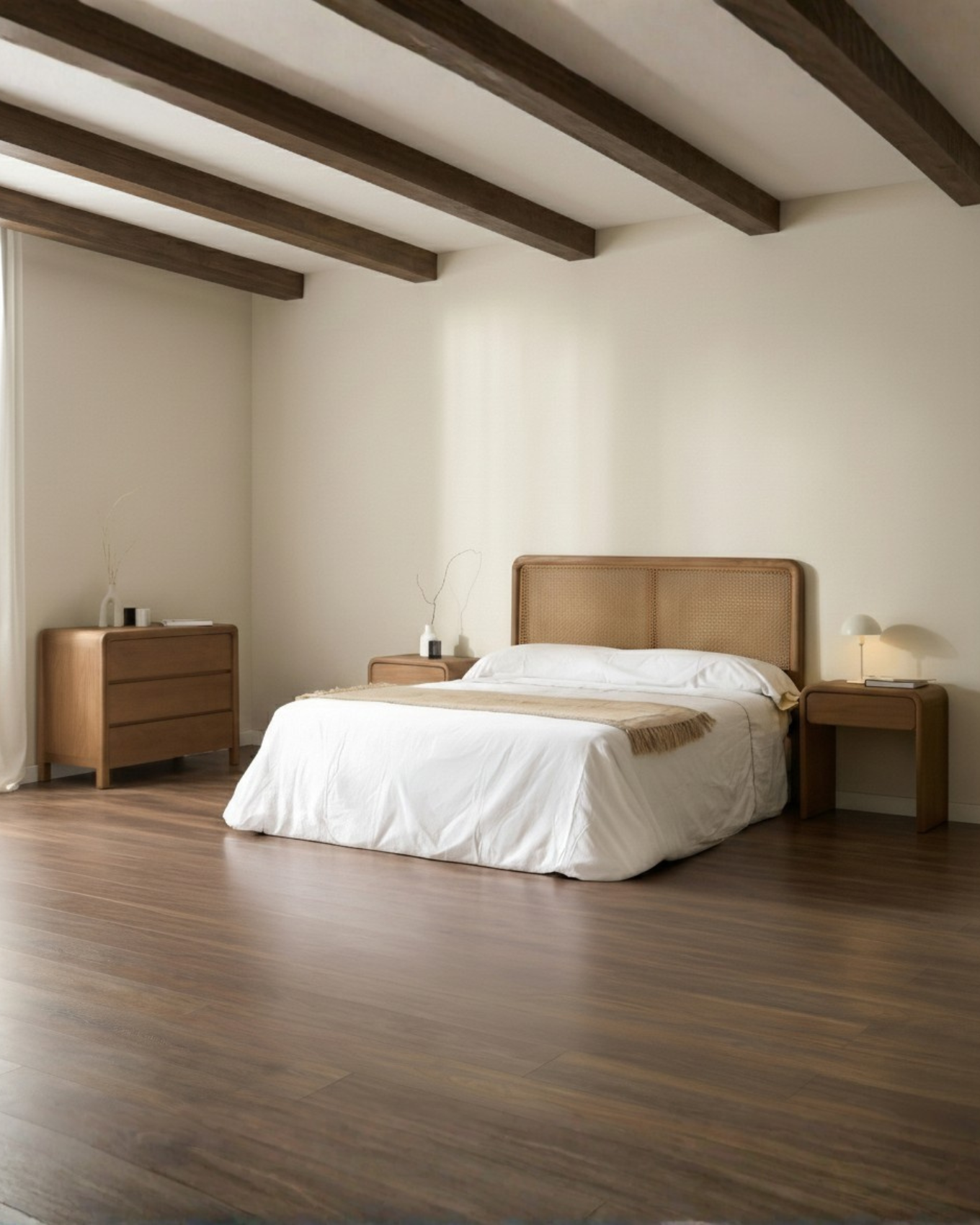 Headboard, bedside tables and chest of drawers packs