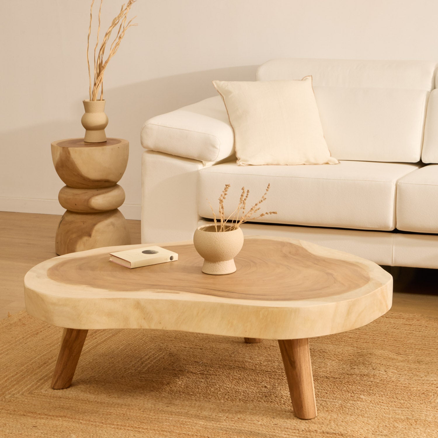 TABLE BASSE NATURA