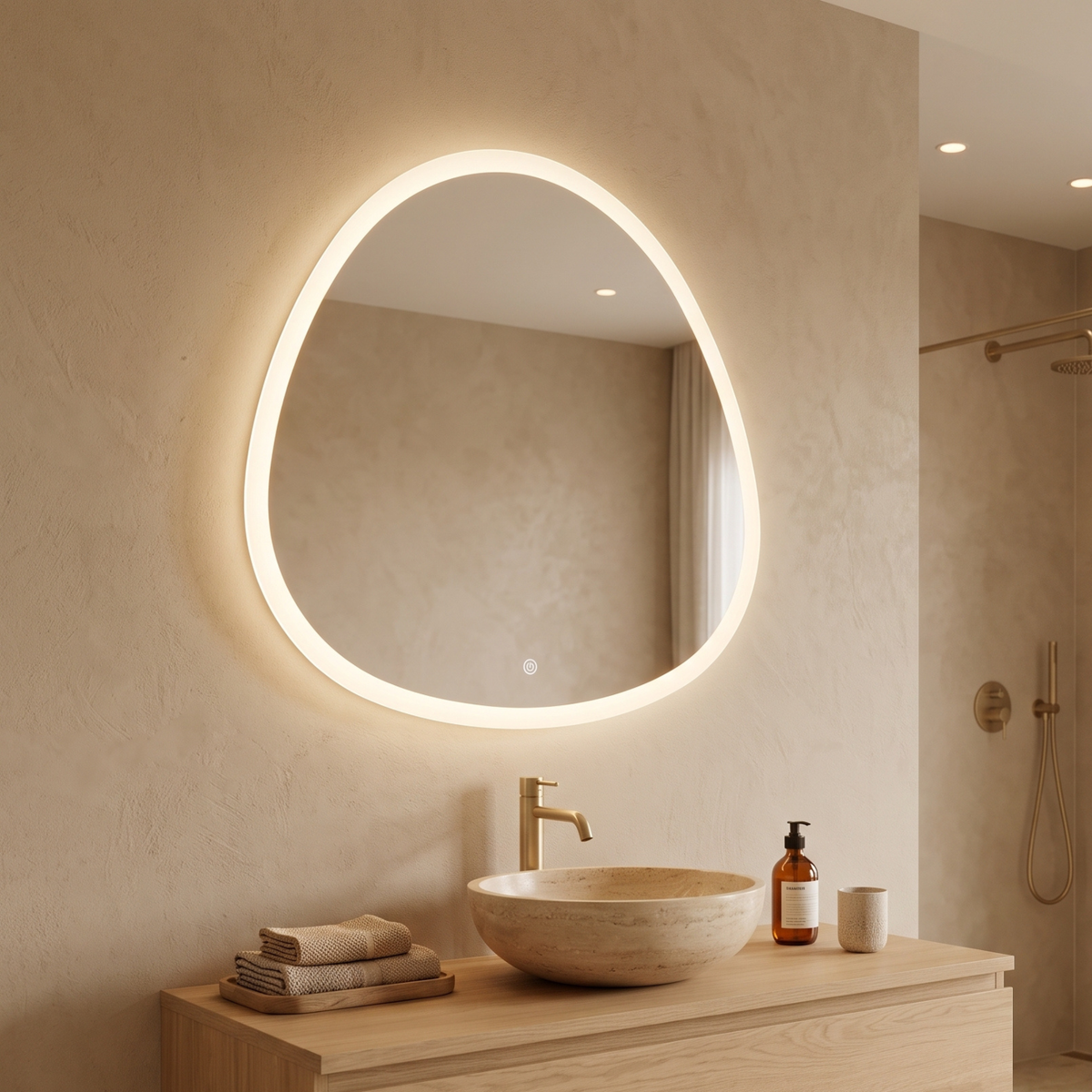 Specchio LED Saha