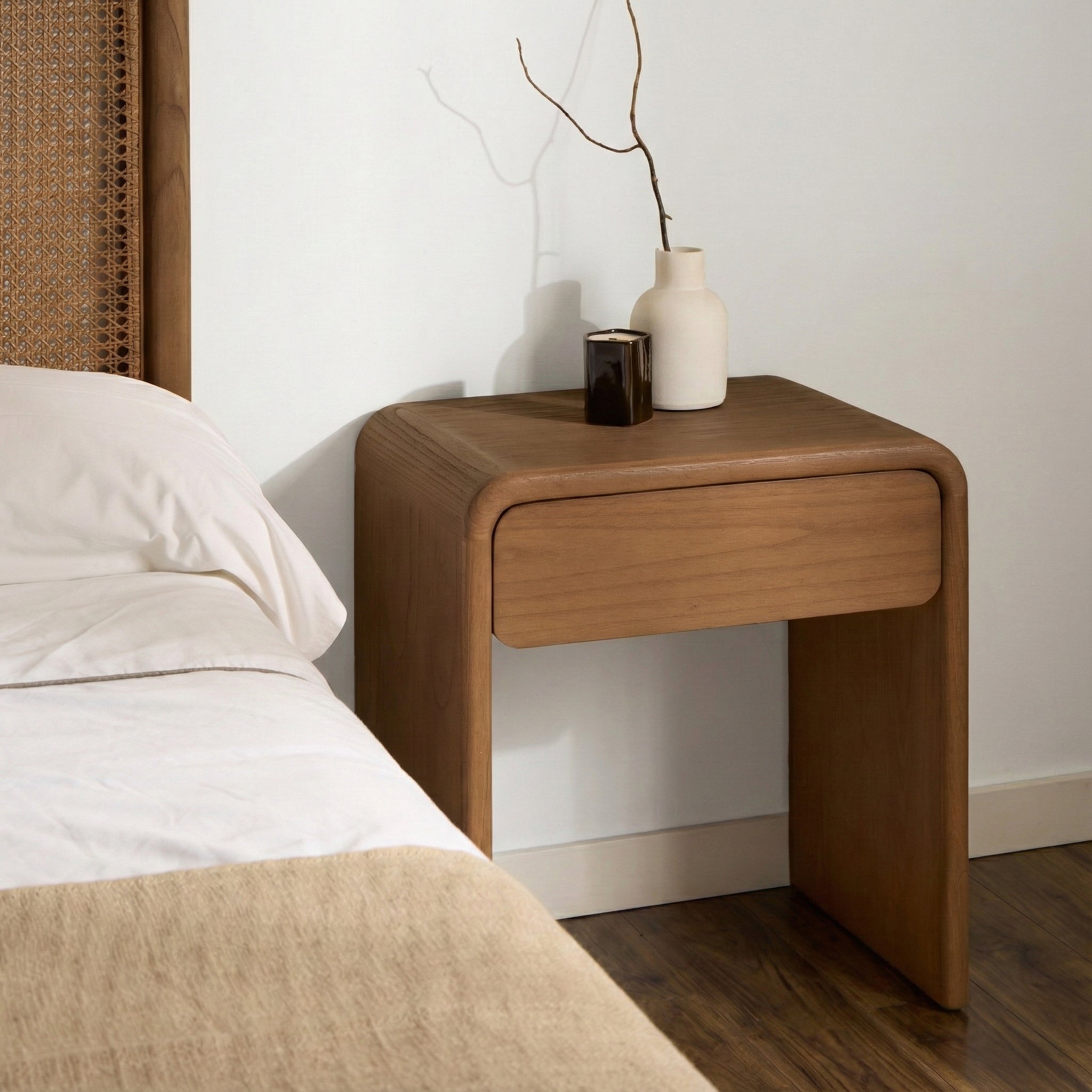 Bedside table Boyd Mocca