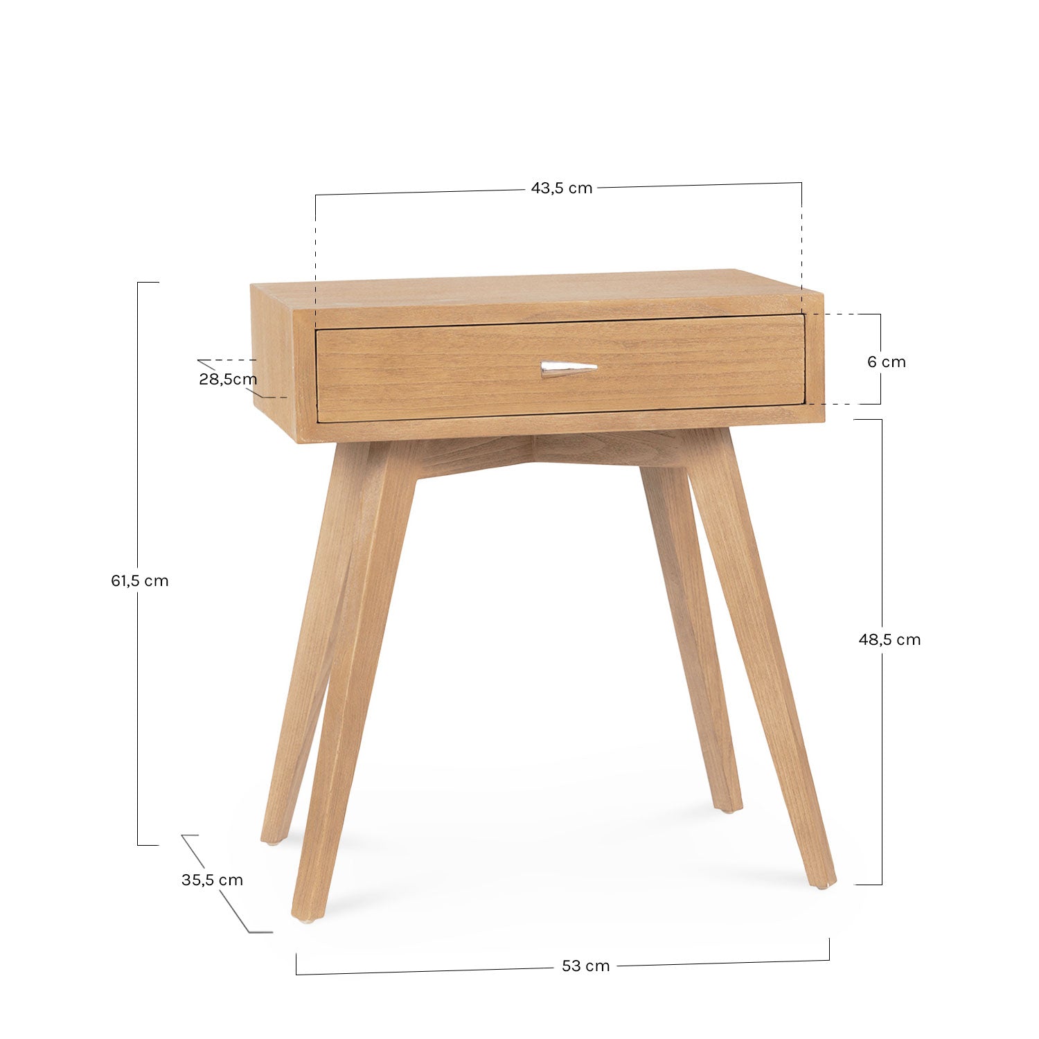 PACK 2 BEDSIDE TABLES NORWAY