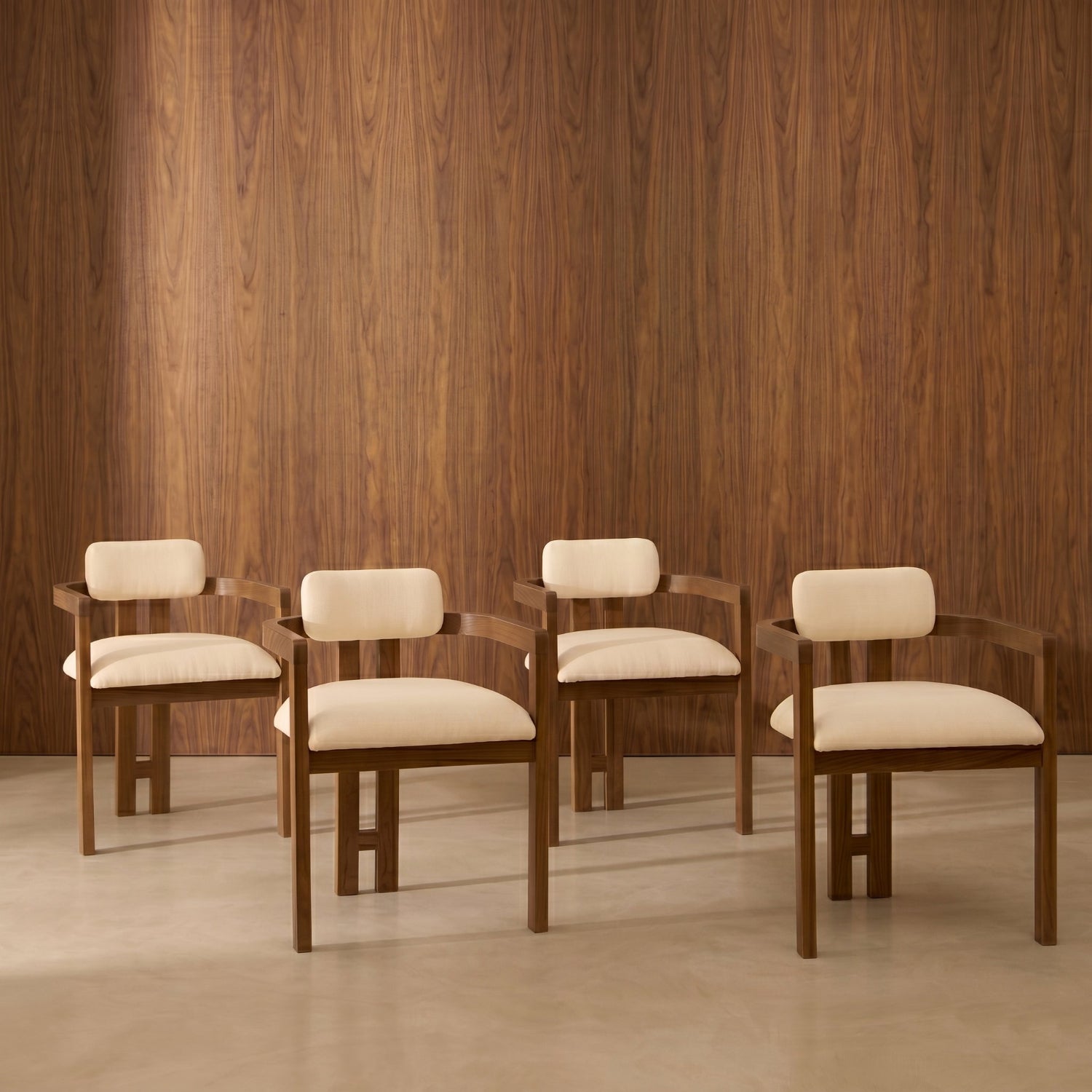 Pack 4 chairs Japan Mocca