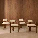 Pack 4 sillas Japan Mocca