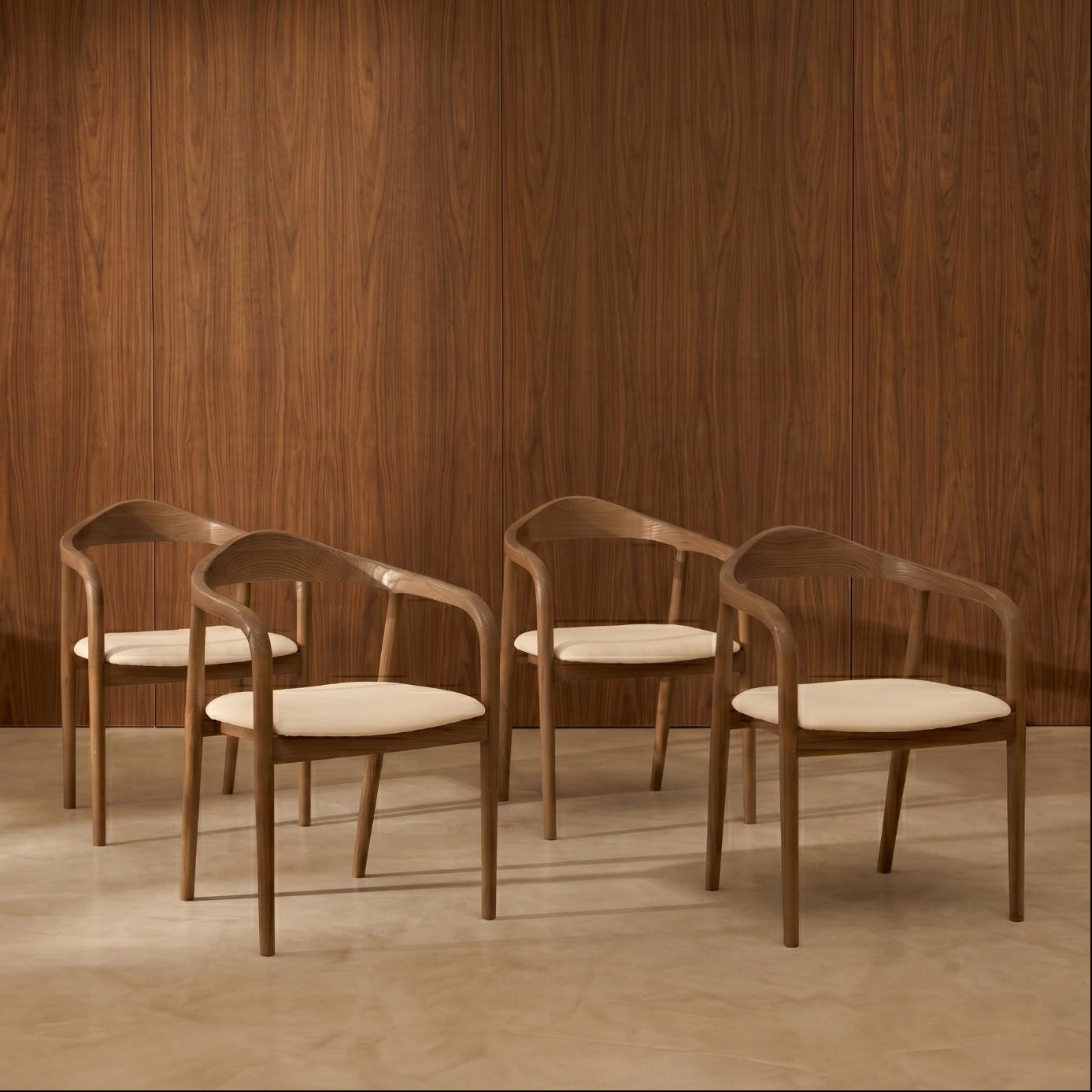 Pack 4 Mode Mocca chairs