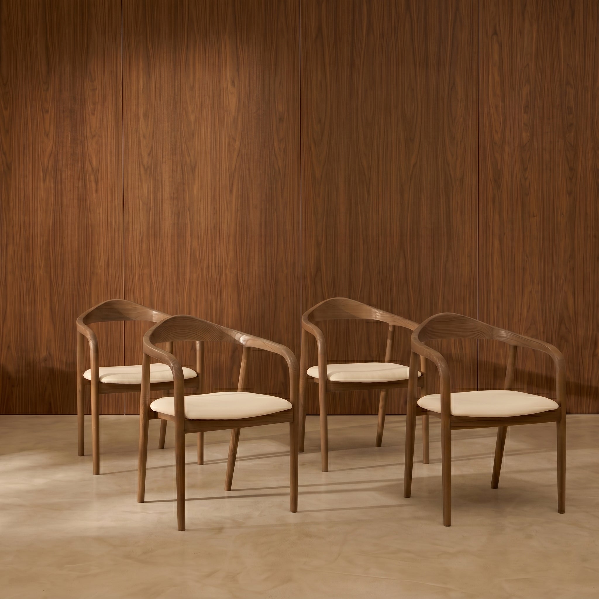 Pack 4 Mode Mocca chairs