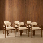 Pack 6 sillas Japan Mocca