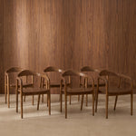 Pack 6 Mode Wood Mocca chairs