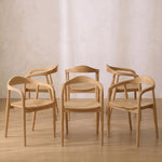 Pack 6 stoelen Mode Wood