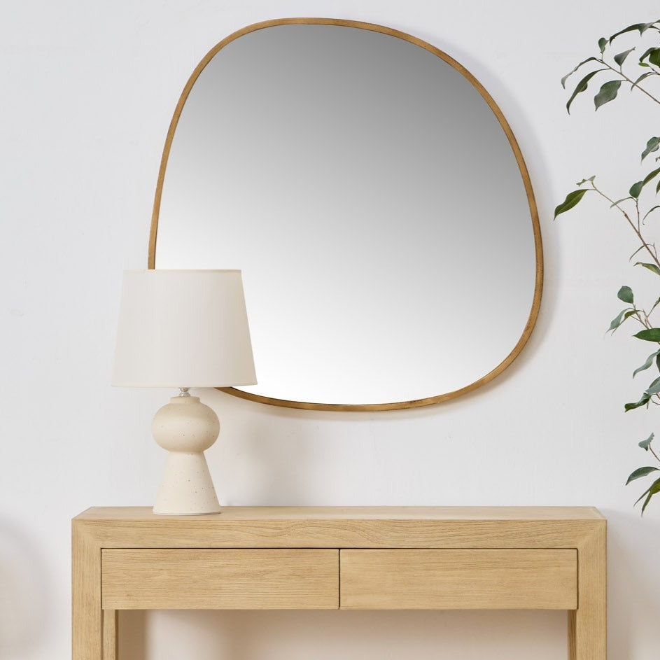 PACK SIDE TABLE QUEBEC + MIRROR STEIN