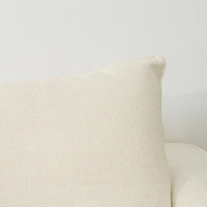 Sani sofá lino blanco desenfundable
