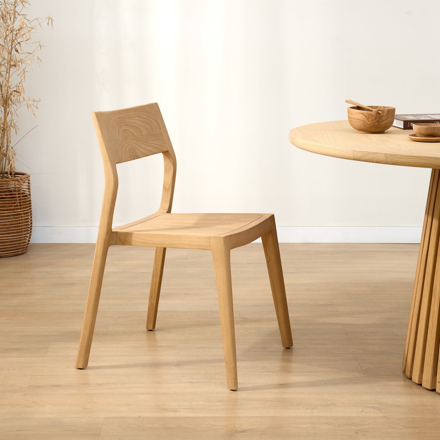 Pack 4 stackable chairs Bayu