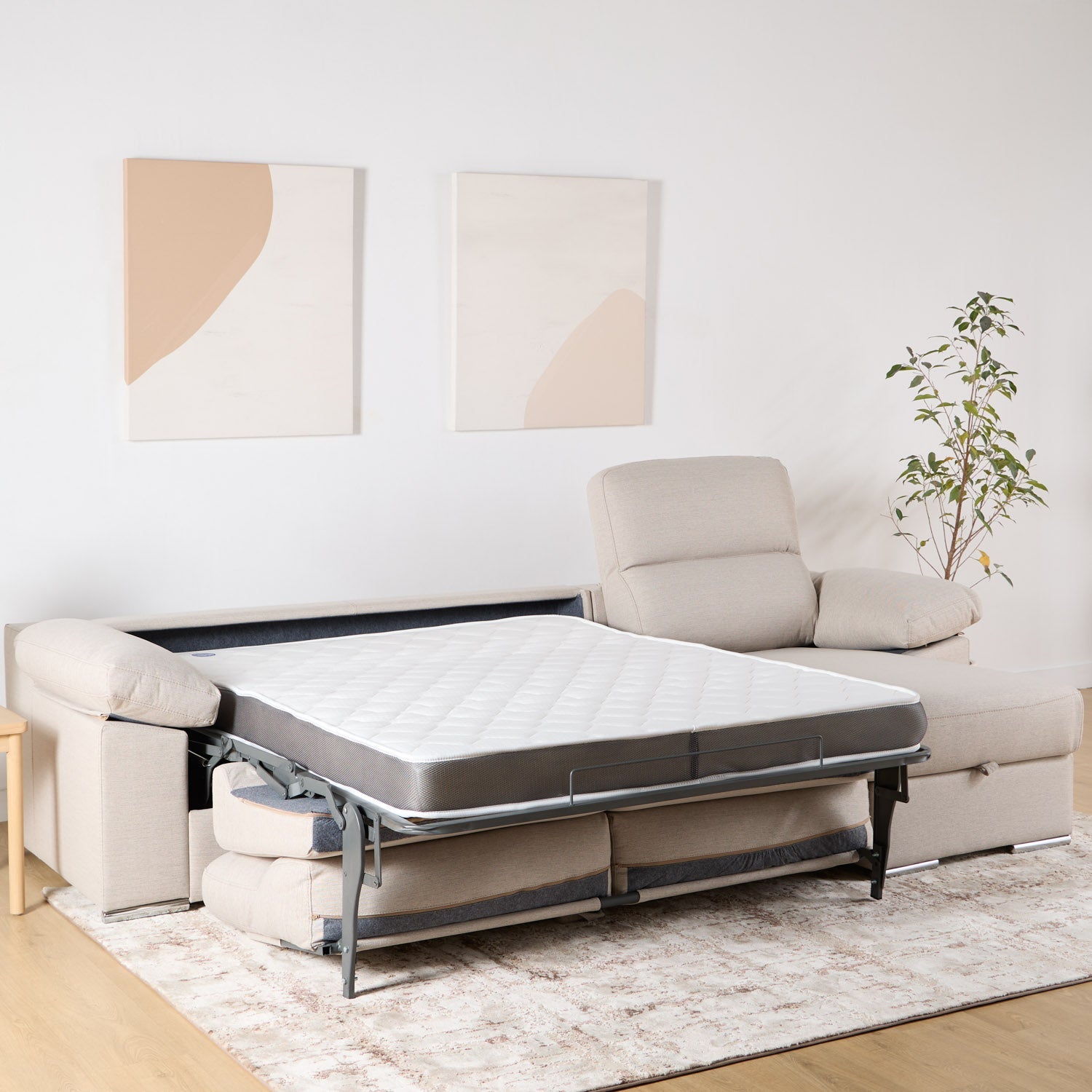 Sofá Cama Sungi 3 plazas con chaiselongue