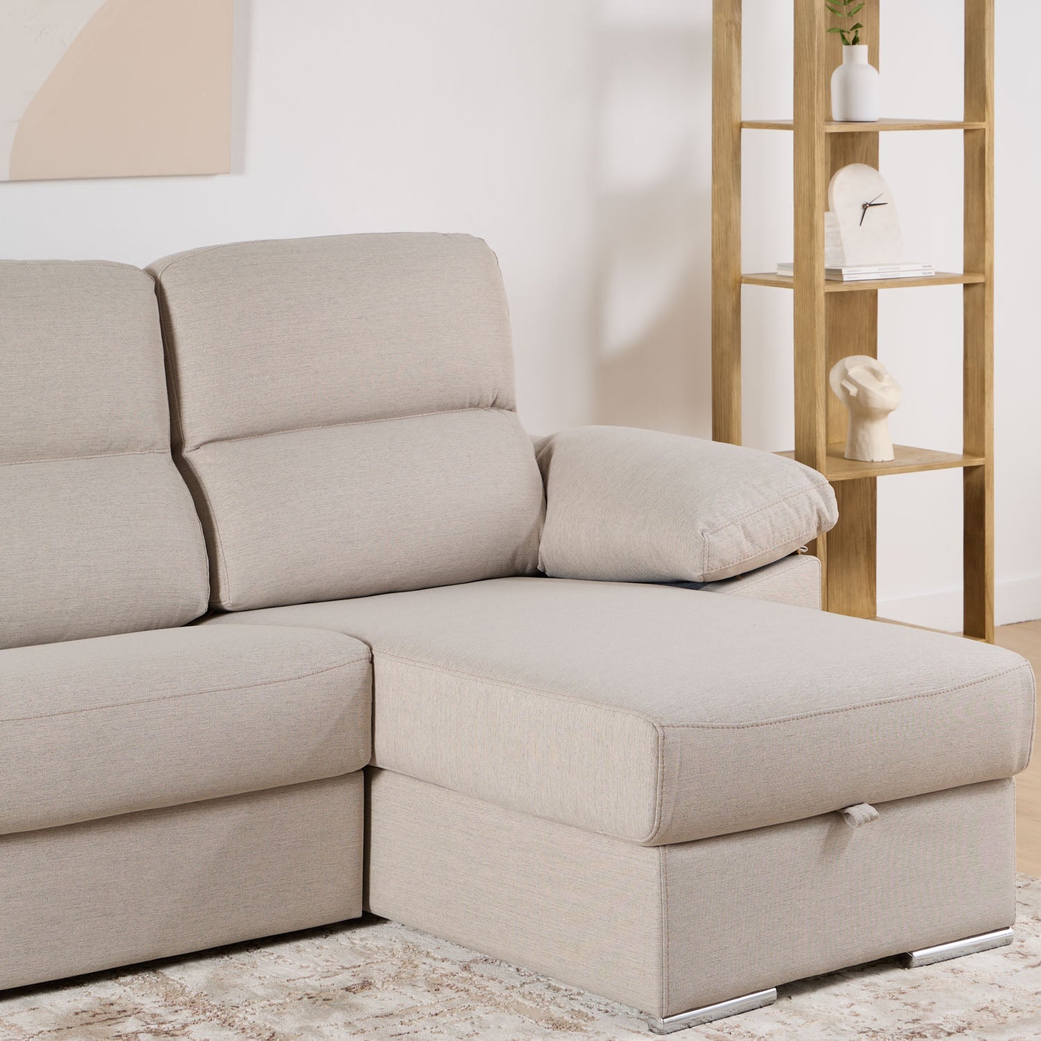 Sofá Cama Sungi 3 plazas con chaiselongue