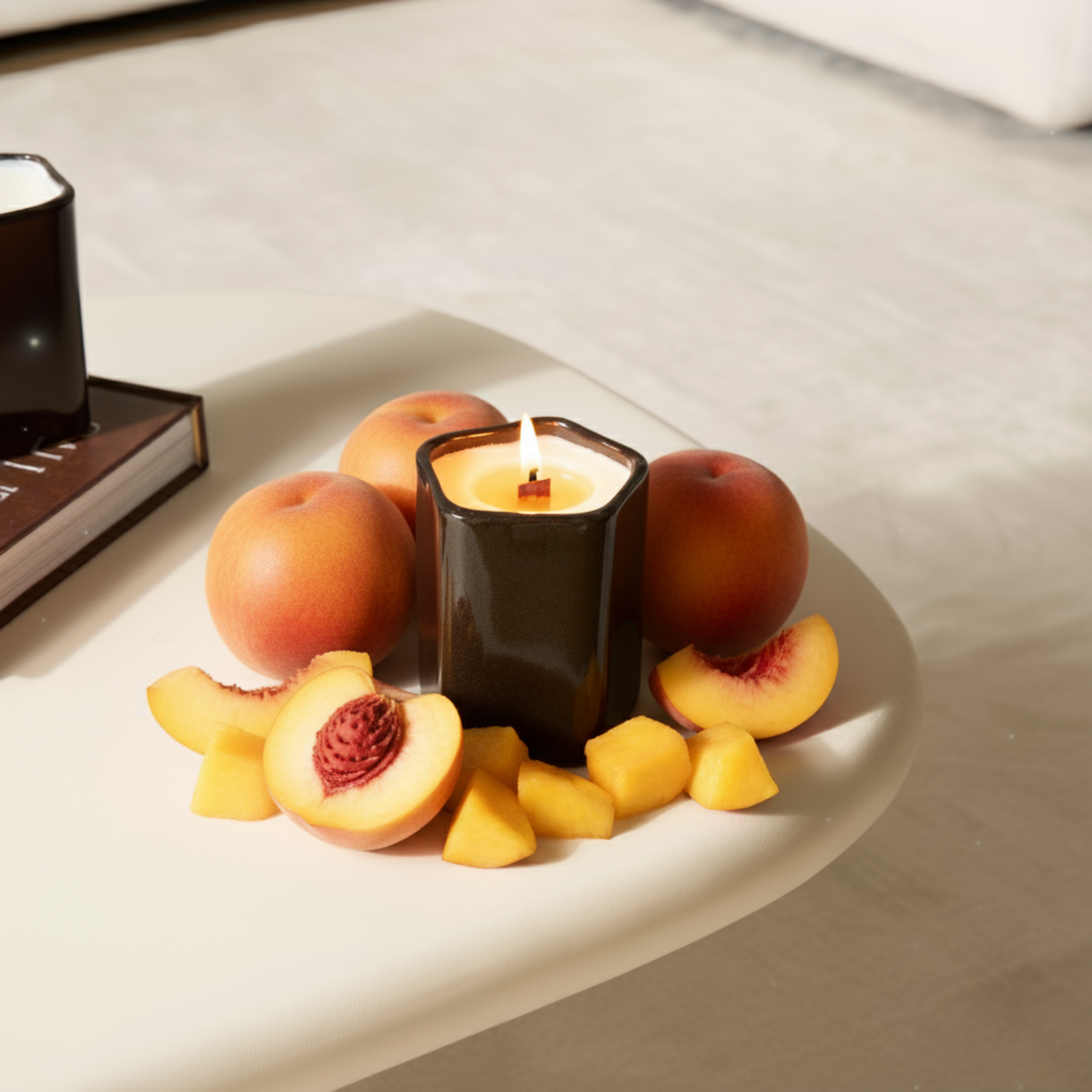 Aromatic candle Peach