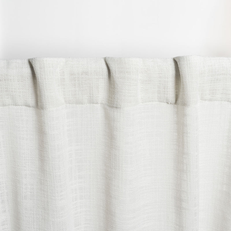 Cortina 100% lino color blanco – Kelly Decoracion S.L