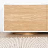 Bini Mueble TV 180cm madera y blanco