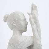 Garu Figura decorativa blanca yoga