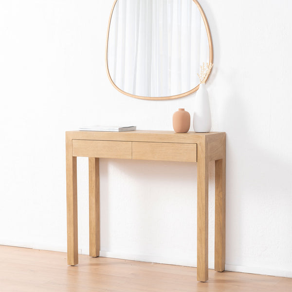PACK SIDE TABLE QUEBEC + MIRROR STEIN