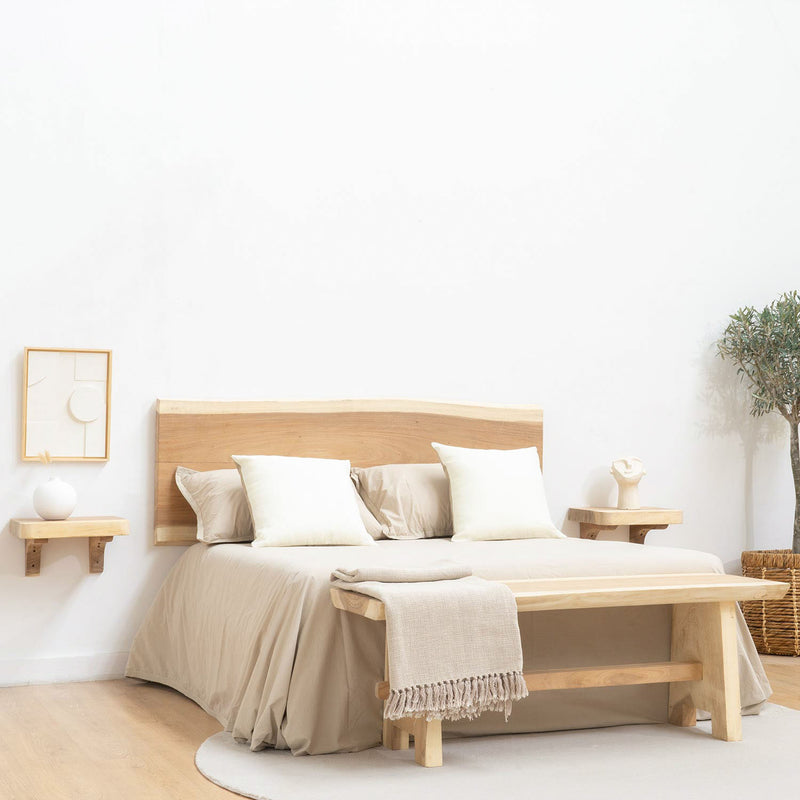 Natura Cabecero de cama madera natural - Dormitorios matrimonio - Wabi Home