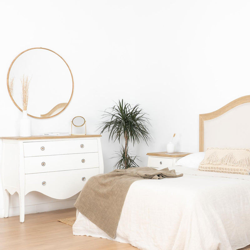 Mani Cómoda madera blanca - Dormitorios - Wabi home – Wabi Home