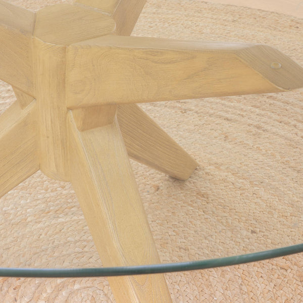 Mesa comedor extensible madera Miset de Wabi Home 
