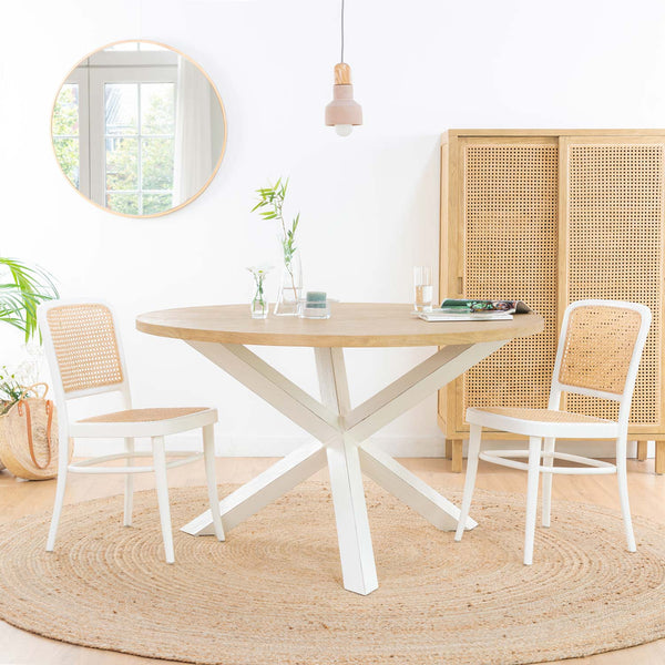 Legacy Mesa comedor madera color blanco - Muebles comedor - Wabi Home